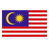 The flag of Malaysia.
